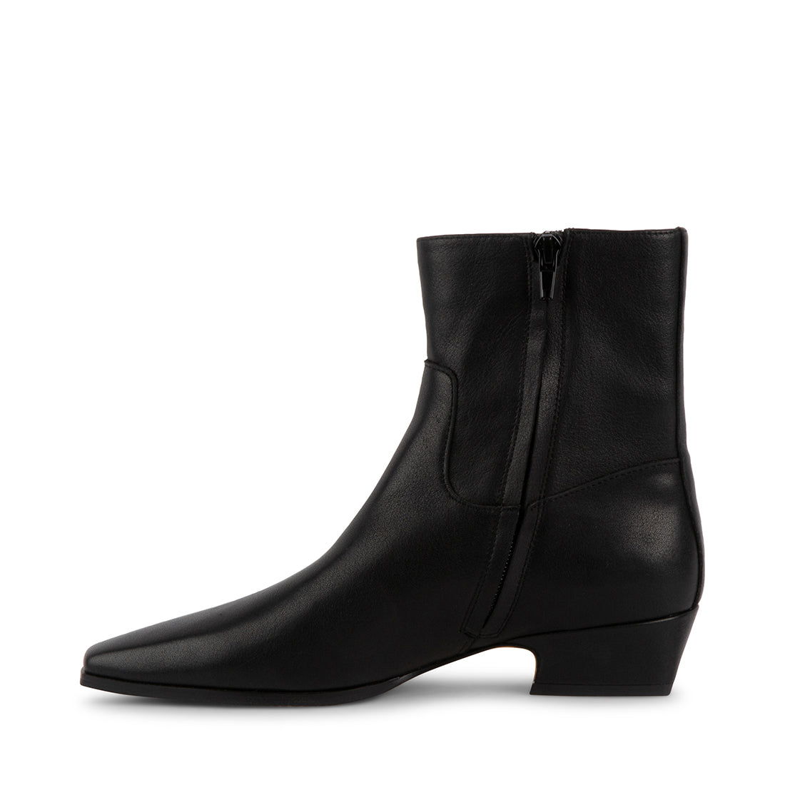Dusty Bootie BLACK LEATHER