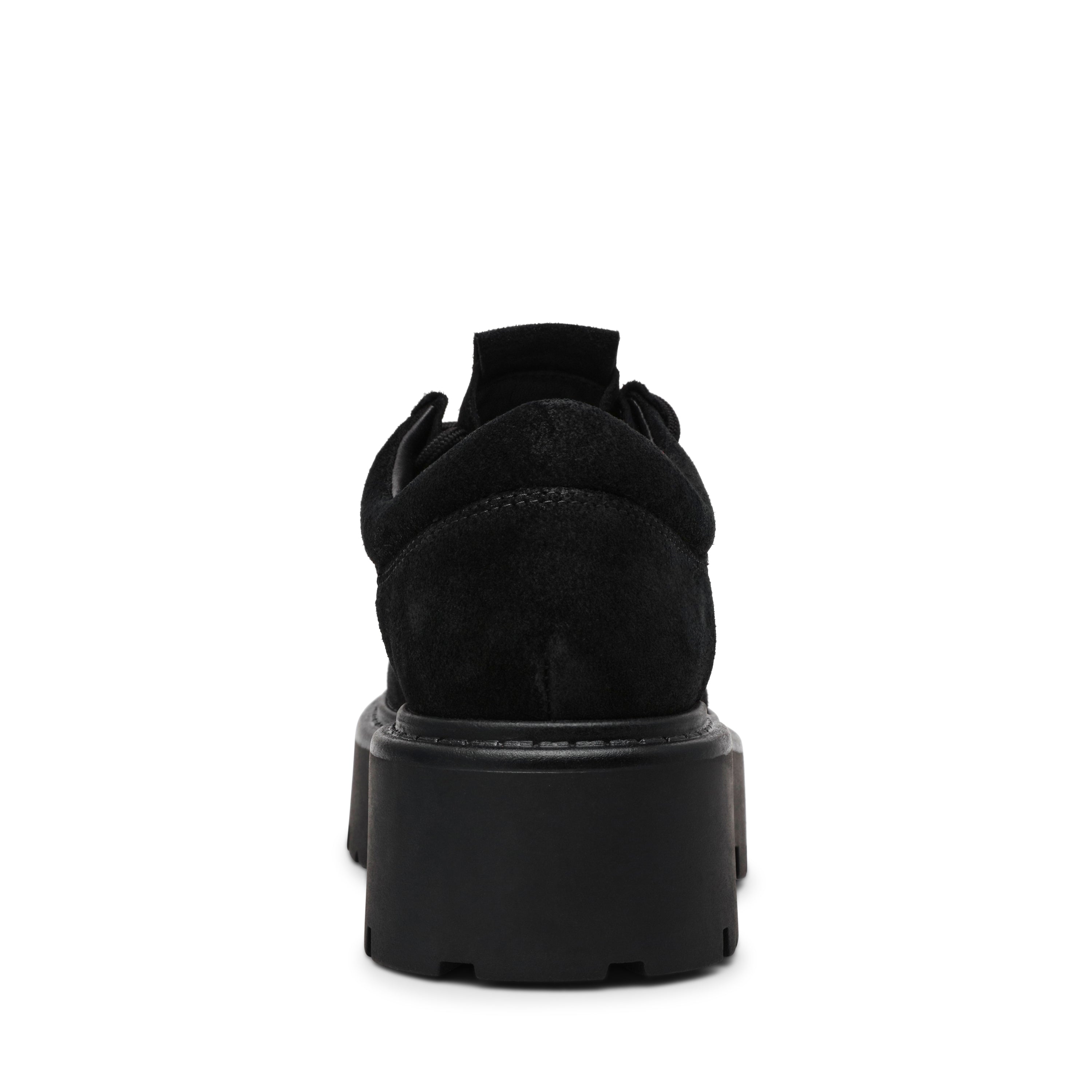 Offsetter Flat Shoe BLACK SUED