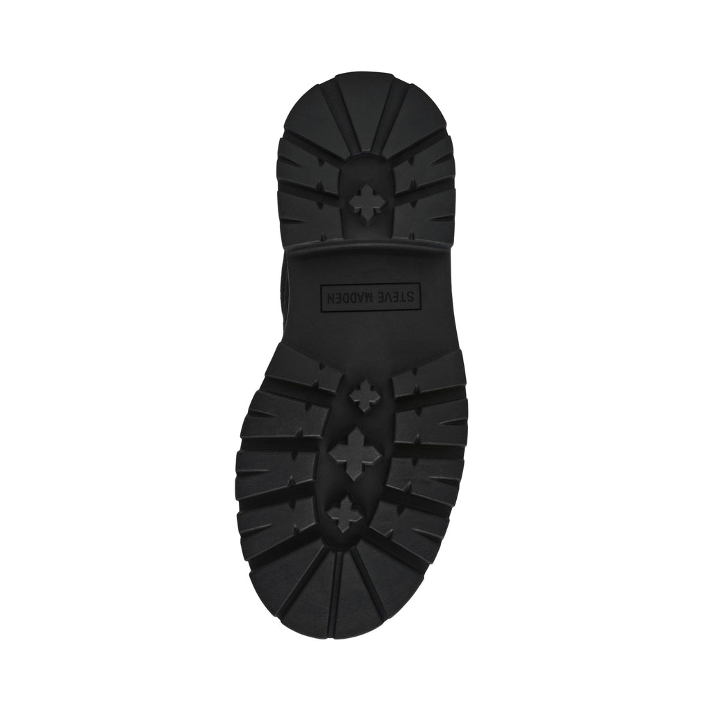 Offsetter Flat Shoe BLACK SUED