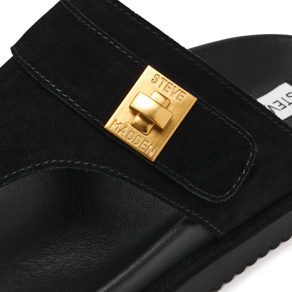 Tuned-IN Sandal BLACK SUEDE
